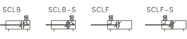 SCL系列 帶鎖型氣缸
