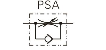 PSA-直通型 調速閥